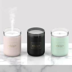 Candle Soft Light Usb Essential Oil Diffuser