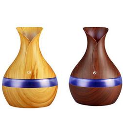 Aroma Essential Oil Diffuser With Wood Gr V5l4