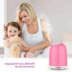 LED Ultrasonic Aromatherapy Essential Oil Diffuser Fountain 