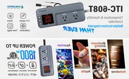 Inkbird Digital Temperature Humidity Controller ITC608T Ther