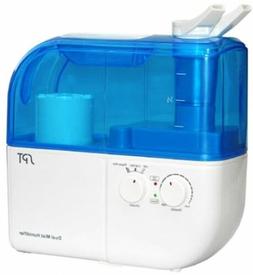 Ultrasonic Dual Cool Warm Mist Cover Room Split Nozzle Pollu