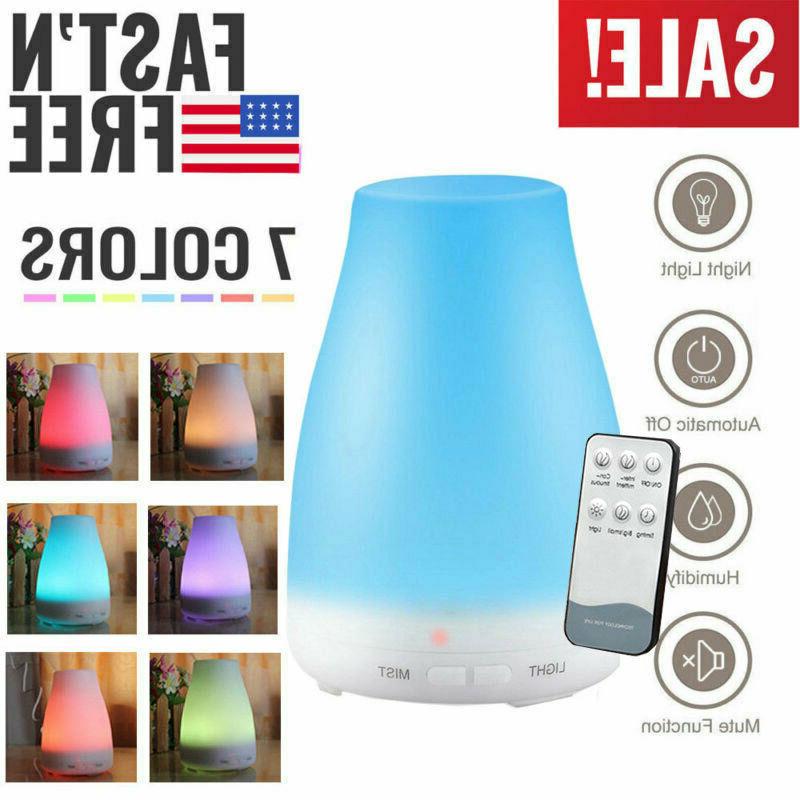 200ML Aroma Air 7 LED Essential Oil Diffuser Ultrasonic Arom
